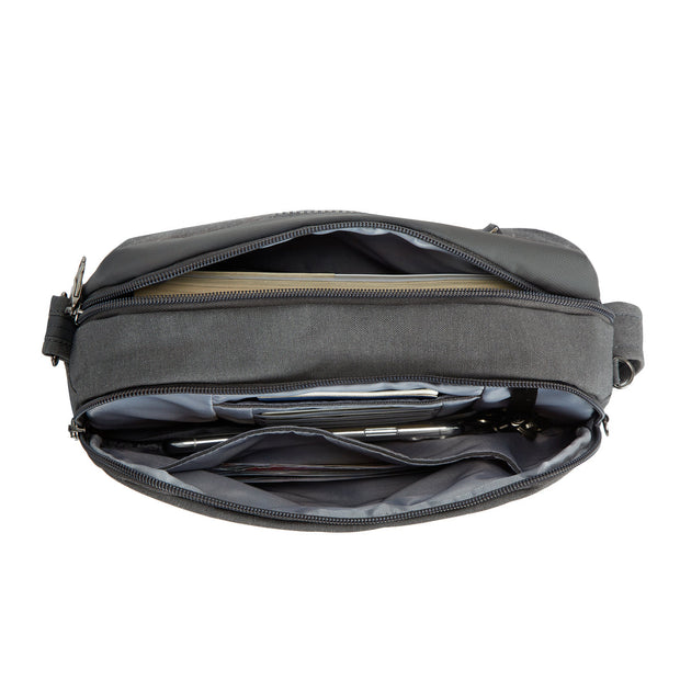 variant:41415720271949 travelon Dome Crossbody gray