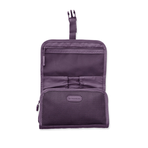 variant:41415733575757 Travelon Pi Forget Me Not Mini Organizer Blackberry
