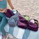 variant:41415733313613 Travelon Pi Never Lost Set of 3 Packing Cubes Blackberry
