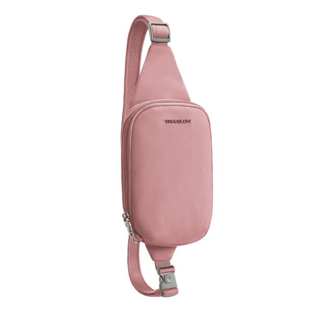 variant:41857864269901 Roam Anti-Theft Compact Sling Travelon Desert Pink
