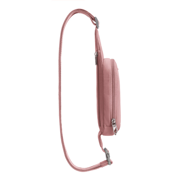 variant:41857864269901 Roam Anti-Theft Compact Sling Travelon Desert Pink