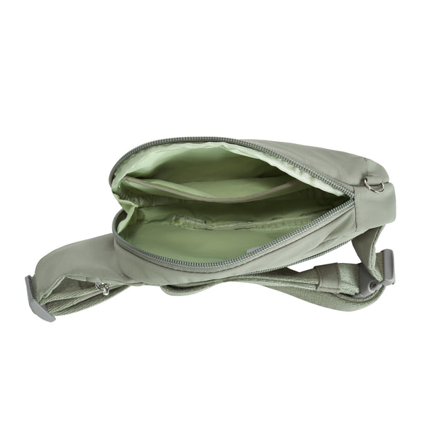 variant:41857864204365 Roam Anti-Theft Compact Sling Travelon Moss