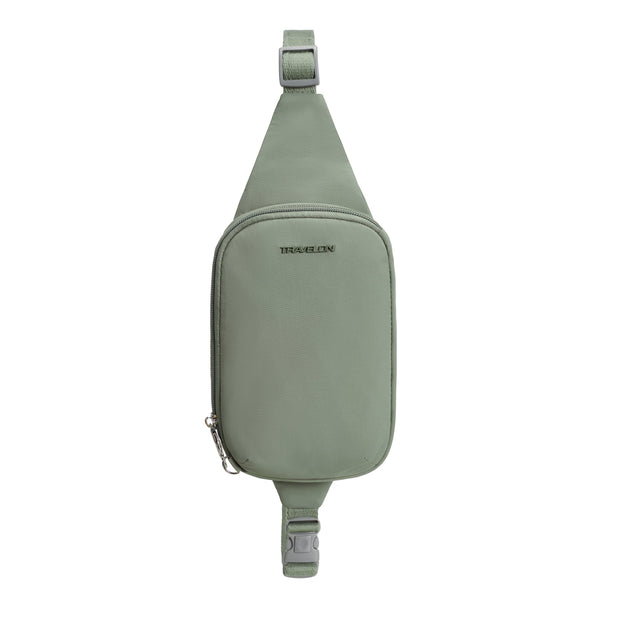 variant:41857864204365 Roam Anti-Theft Compact Sling Travelon Moss