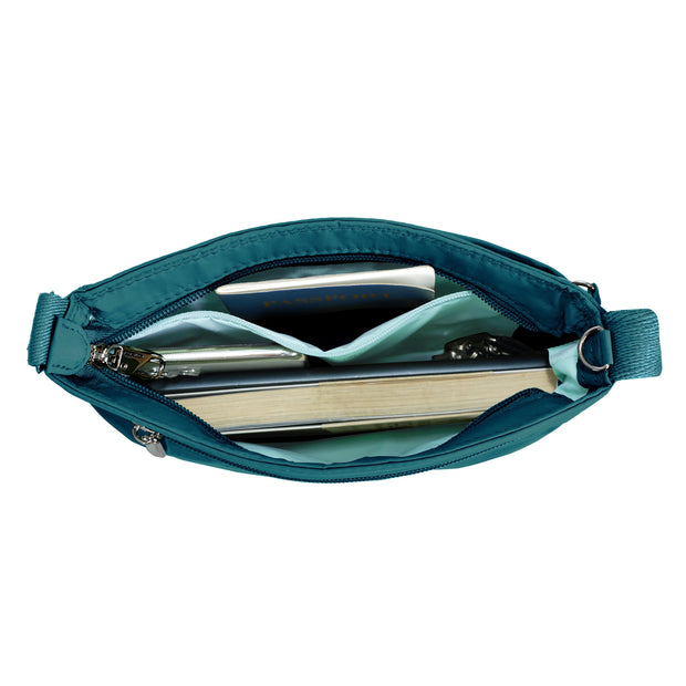variant:41857869316173 Travelon Roam Anti-Theft Small Crossbody Capri Blue