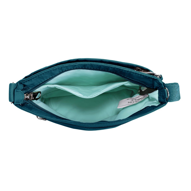 variant:41857869316173 Travelon Roam Anti-Theft Small Crossbody Capri Blue