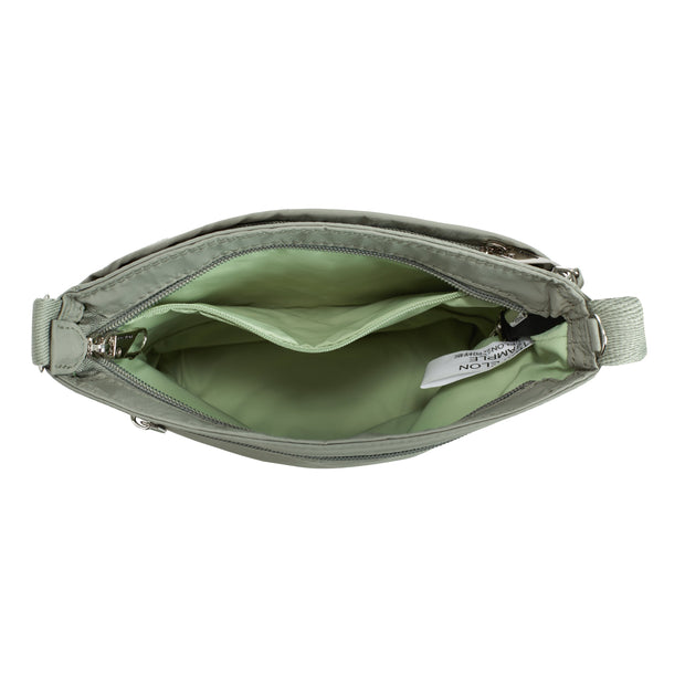variant:41857869217869 Roam Anti-Theft Small Crossbody Travelon Moss
