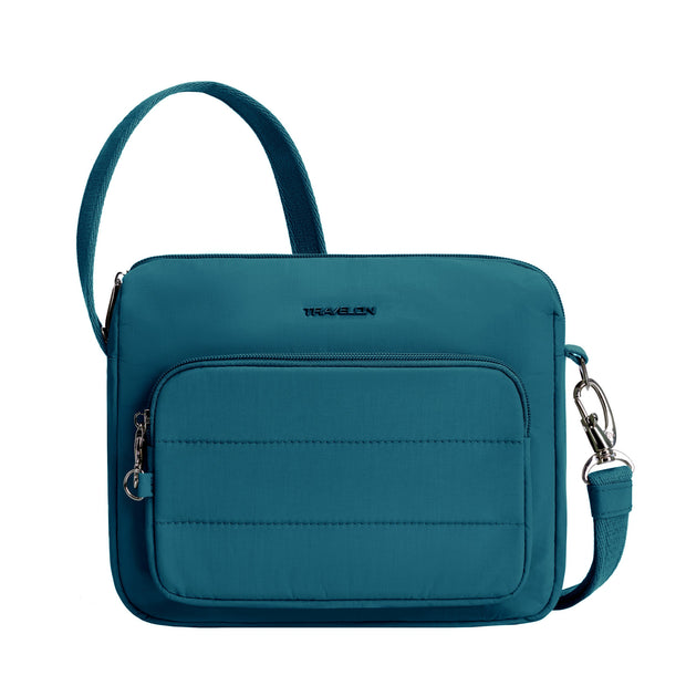 variant:41857884880973 Travelon Roam Anti-Theft East/West Crossbody Capri Blue