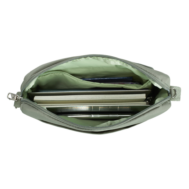variant:41857884946509 Travelon Roam Anti-Theft East/West Crossbody Moss