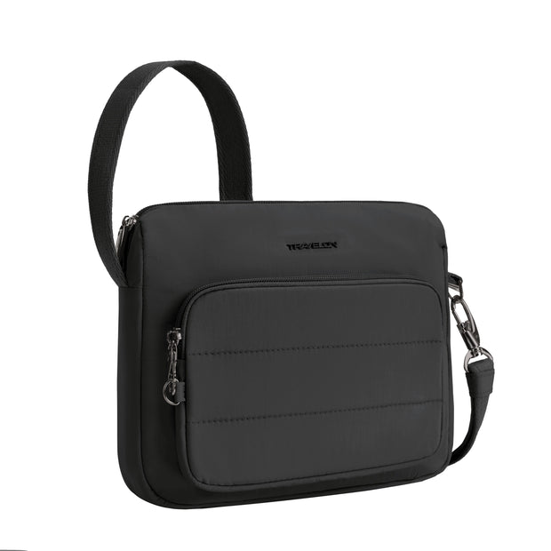 variant:41857884815437 Travelon Roam Anti-Theft East/West Crossbody Black