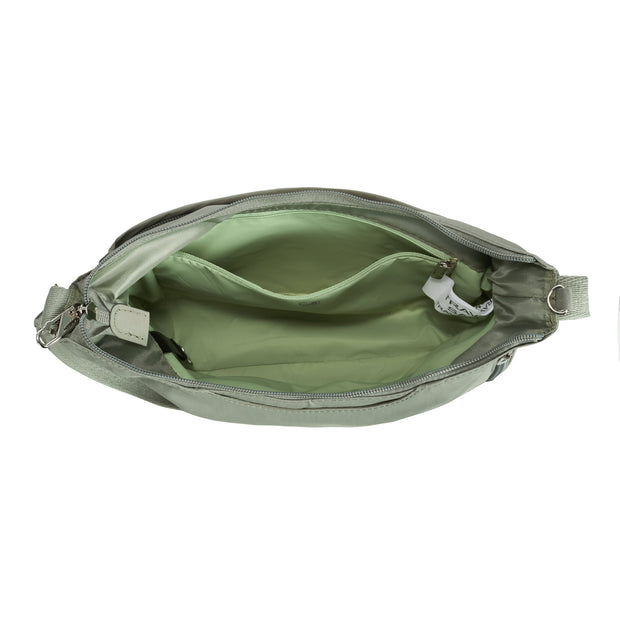 variant:41857875837005 Travelon Roam Anti-Theft Medium Crossbody Moss