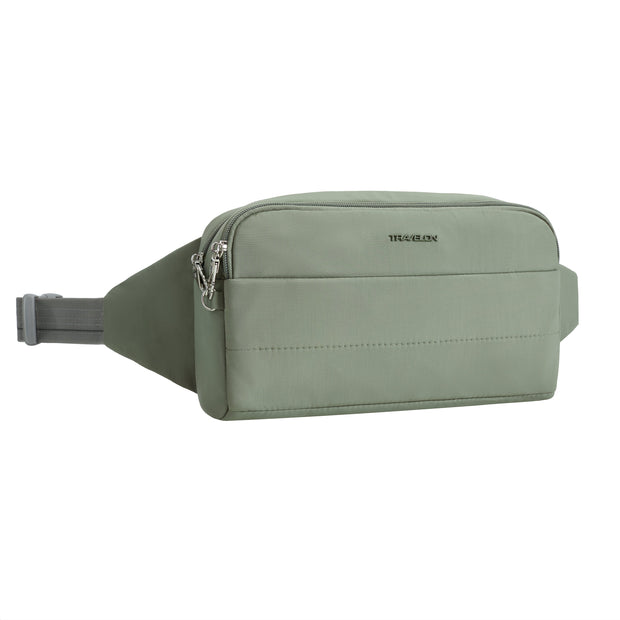variant:41857880948813 Travelon Roam Anti-Theft XL Belt Bag Moss