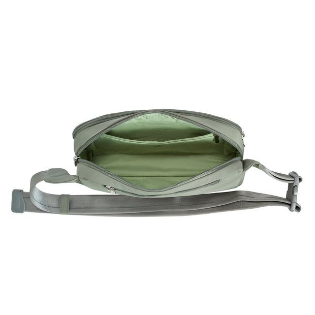 variant:41857880948813 Travelon Roam Anti-Theft XL Belt Bag Moss