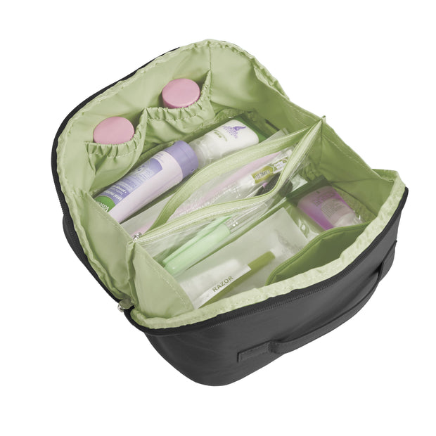 variant:41857860796493 Travelon 180˚ Travel Toiletry Case Black