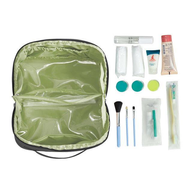 variant:41857860796493 Travelon 180˚ Travel Toiletry Case Black