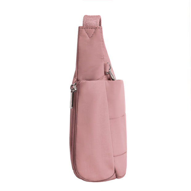 variant:41857875902541 Travelon Roam Anti-Theft Medium Crossbody Desert Pink