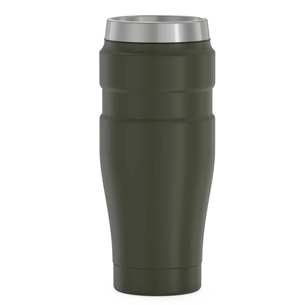 variant:41903165997133 16 oz Stainless Steel  Travel Tumbler Matte Army Green
