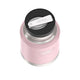 variant:41903143223373 16 oz Stainless Steel Food Jar w/ Spoon Sunset Pink
