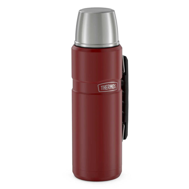 variant:41903166193741 40 oz. Stainless Steel Beverage Bottle Matte Red
