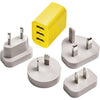 Worldwide 3 Port USB-A Charger