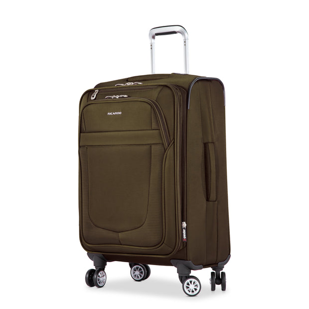 variant:41415702741069 RBH Hermosa Softside Carry-On Spinner Luggage Olive Sage