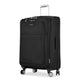 variant:41415703167053 RBH Hermosa Softside Large Checked Spinner Luggage Black