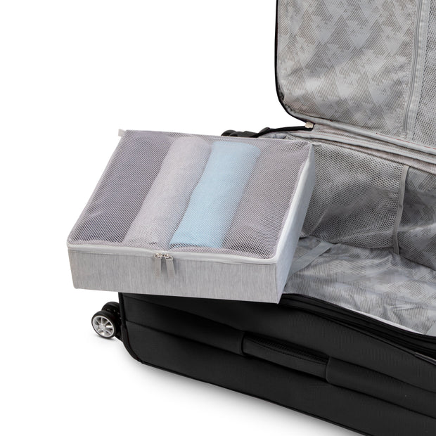 variant:41415702872141 RBH Hermosa Softside Medium Checked Spinner Luggage Black