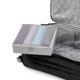 variant:41415703167053 RBH Hermosa Softside Large Checked Spinner Luggage Black