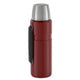variant:41903166193741 40 oz. Stainless Steel Beverage Bottle Matte Red

