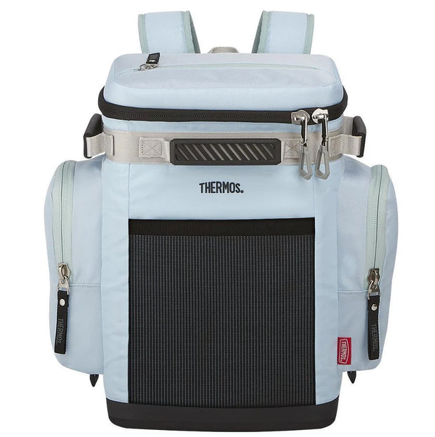 variant:41903160426573 Thermos 18 Can Icon Backpack Cooler Glacier