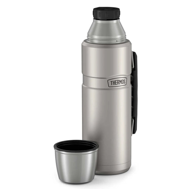 variant:41903166226509 40 oz. Stainless Steel Beverage Bottle Matte Stainless Steel