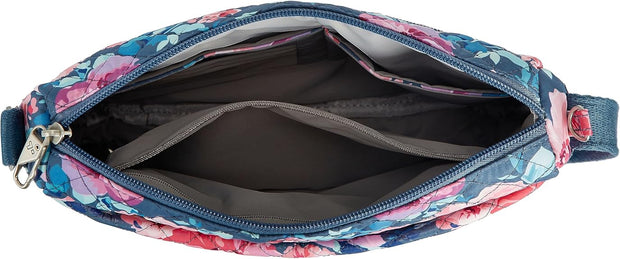 variant:41415606632525 Travelon Anti Theft Classic Small E W blossom floral