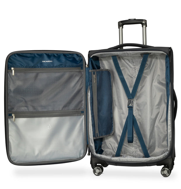 variant:45249888256192 Avalon Softside Medium Check In Ricardo Beverly Hills Black