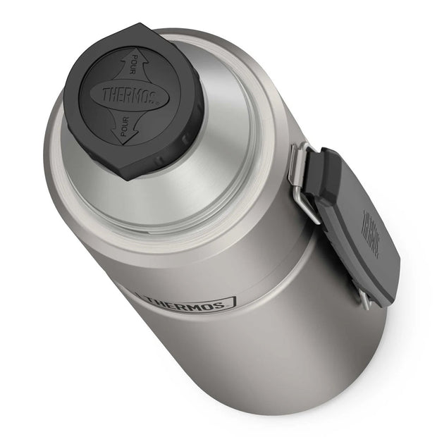 variant:41903166226509 40 oz. Stainless Steel Beverage Bottle Matte Stainless Steel