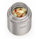 variant:41903143125069 16 oz Stainless Steel Food Jar w/ Spoon Matte Stainless Steel 