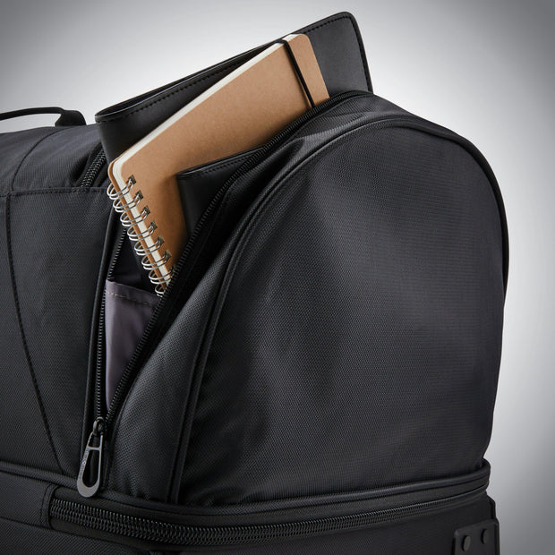 variant:43531876958400 samsonite 2 32 wheeled duffle black