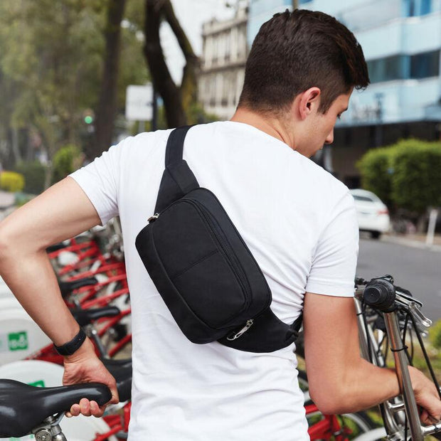 variant:41415637598285 Travelon Classic Waist Pack Black