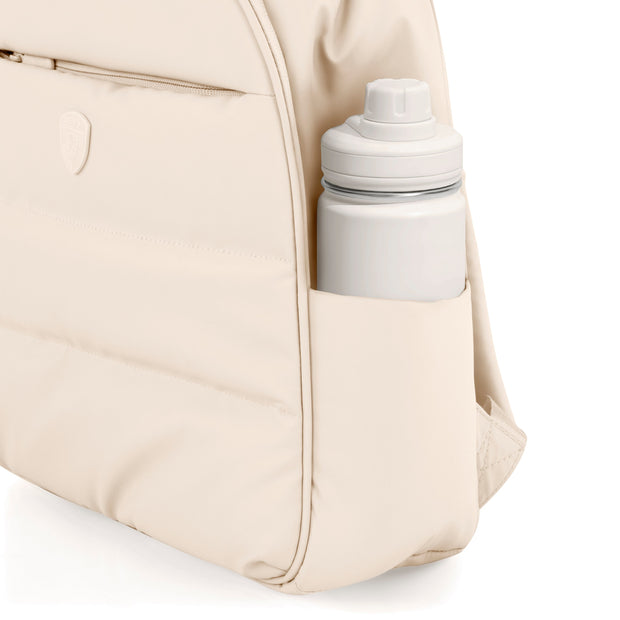 variant:41992498839629 The Puffer Backpack Ivory