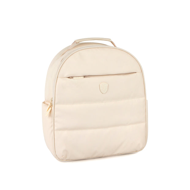 variant:41992498839629 The Puffer Backpack Ivory