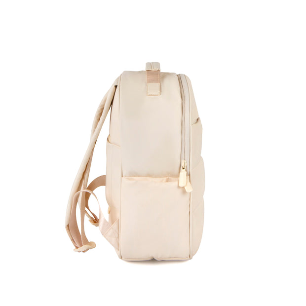 variant:41992498839629 The Puffer Backpack Ivory