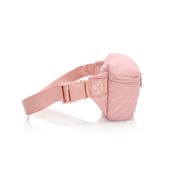 variant:41992499429453 The Puffer Waist Bag Rose