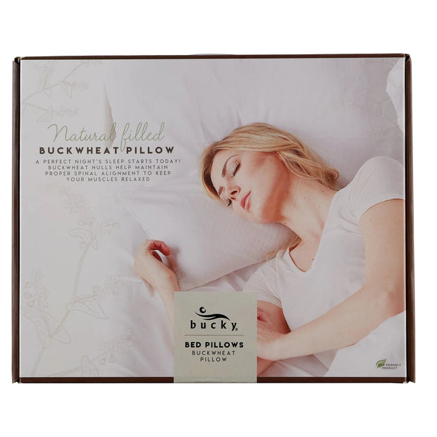 AAA.com | Bucky Travel Buckwheat Pillow - White