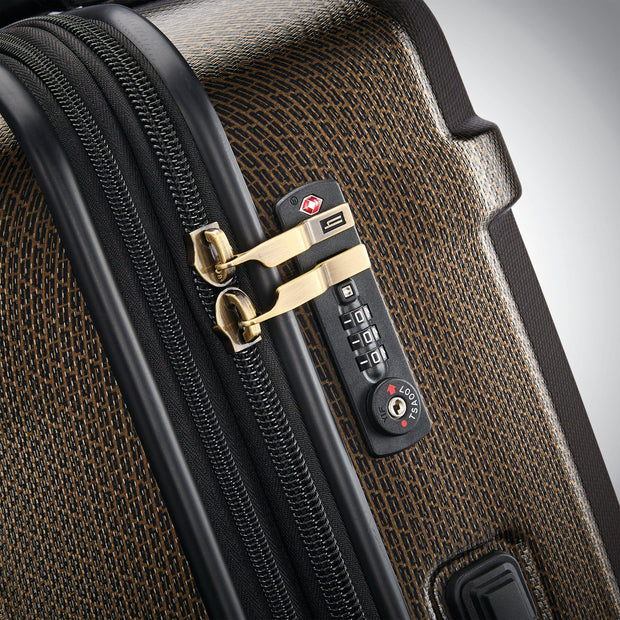 variant:43668449689792 hartmann Century Deluxe Hardside Medium Checked Bronze