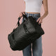 variant:41992499691597 The Puffer Softside Carry-On Duffel Bag Black