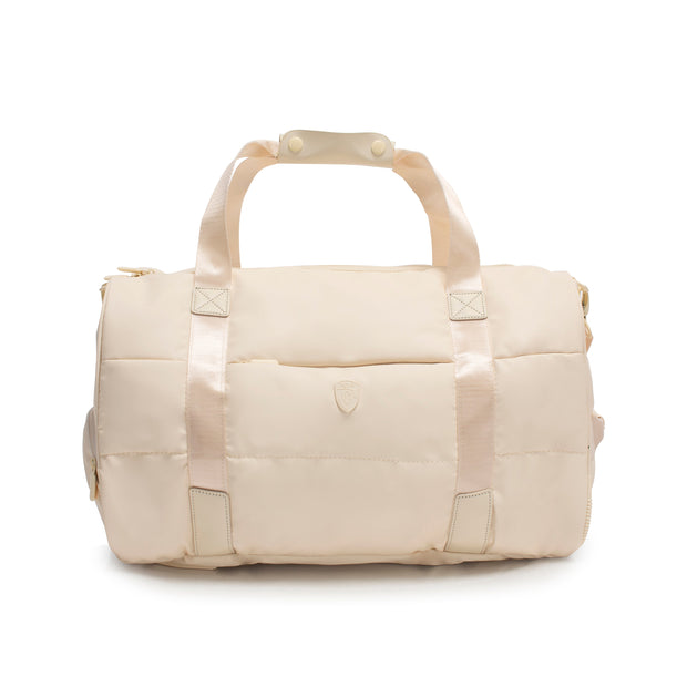 variant:41992499724365 The Puffer Softside Carry-On Duffel Bag Ivory