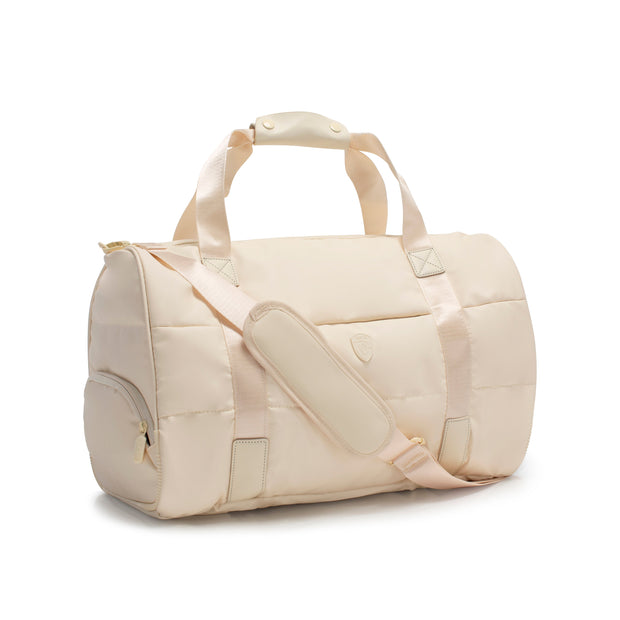 variant:41992499724365 The Puffer Softside Carry-On Duffel Bag Ivory