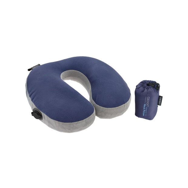 variant:41415735115853 Cocoon ERGO AirCore Pillow Ultralight U Shaped Indigo Blue
