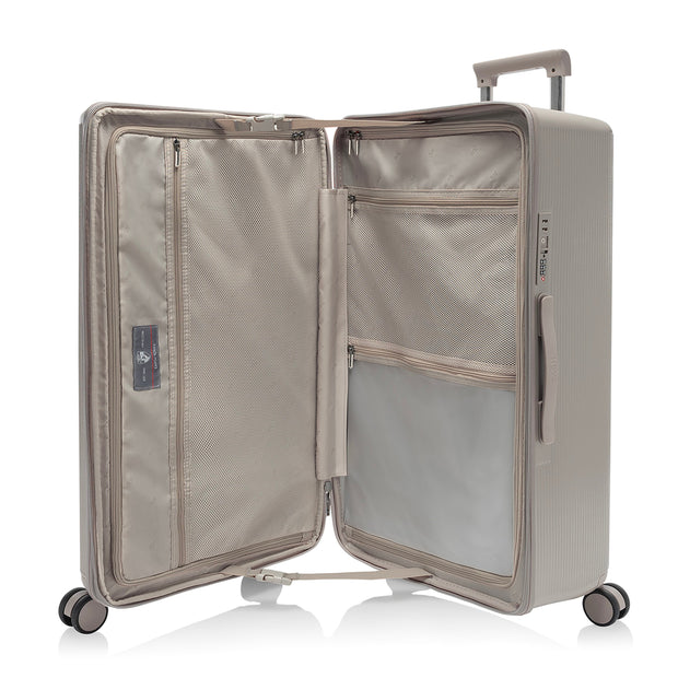 variant:41992531083341 Earth Tones Hardside 21' Carry-On Luggage Atmosphere