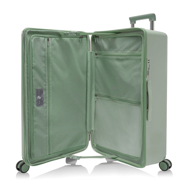 variant:41992531148877 Earth Tones Hardside 21' Carry-On Luggage Moss