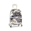 Grey Camo Fashion Hardside Carry-On Luggage lifestyle image