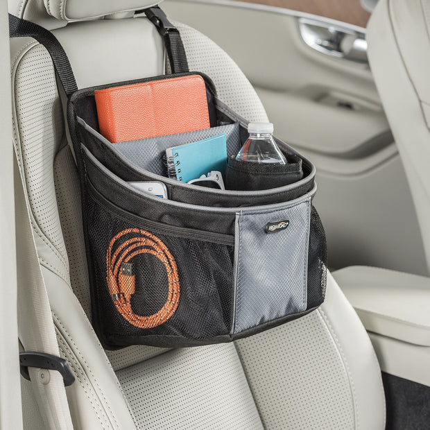 High Road DriverStash™ Car Front Seat Organizer - Black